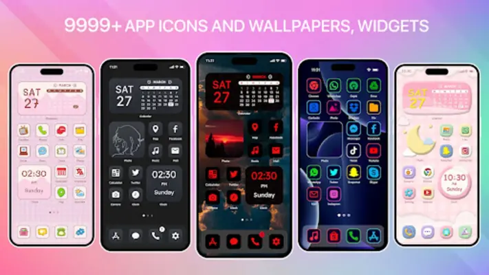 BeautyTheme Icons & Widgets android App screenshot 7